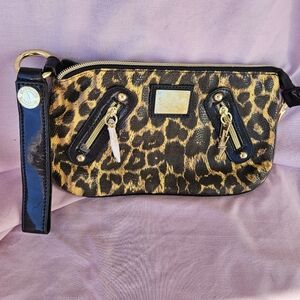 Betsey Johnson Leopard Print Shoulder Bag